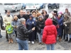 Cash mob in downtown Riverhead
