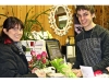Cash mob in downtown Riverhead