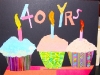 East End Arts 40th Birthday Cards